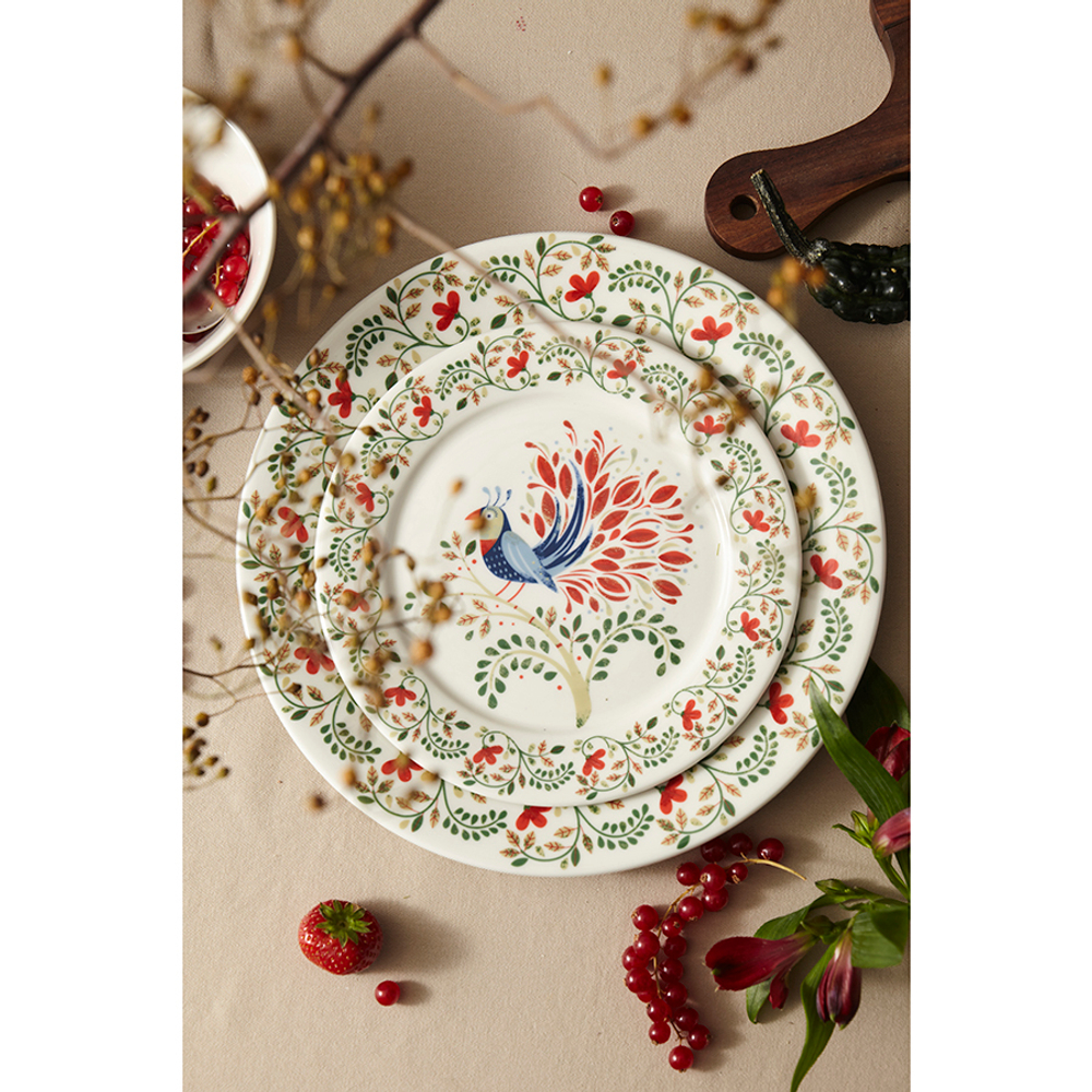 Тарелка fantail bird из коллекции birds of paradise, D21 см