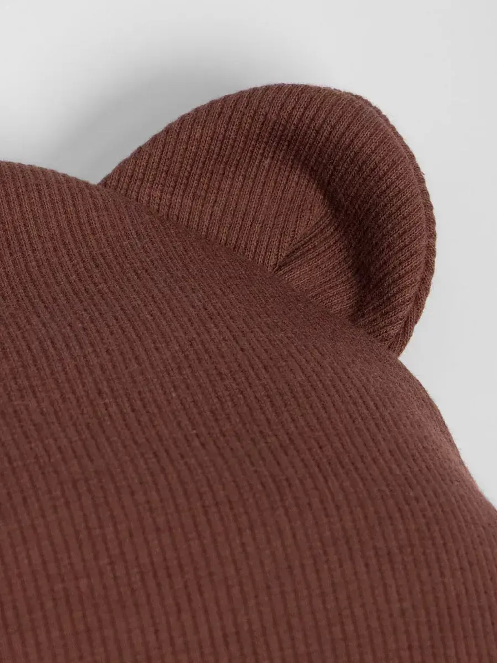 Шапка детская осенняя с ушками и снуд