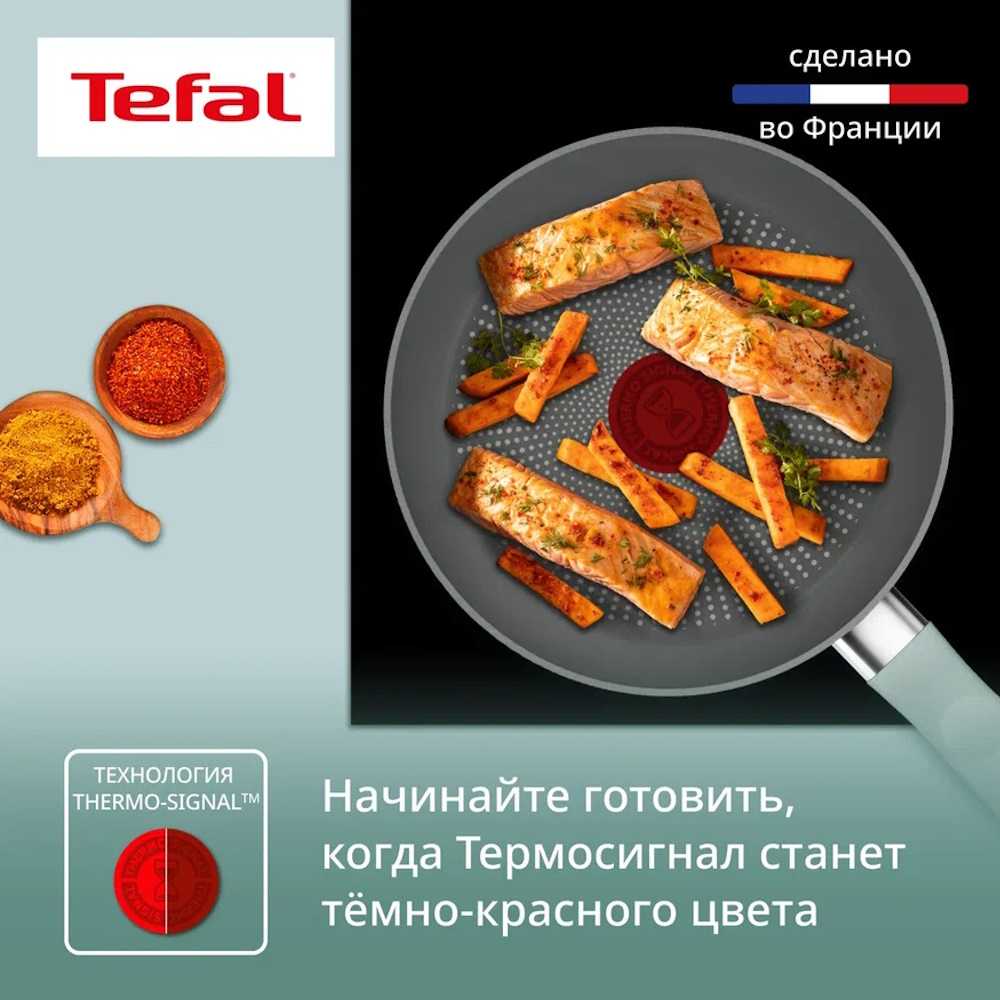 Сковорода Tefal Halo Eucalyptus 24 см G0160402
