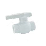 Кран шаровой PP-R белый Дн 50 внутренняя пайка VALFEX 10144050