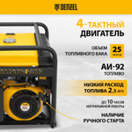 Генератор бензиновый Denzel PS-55EA