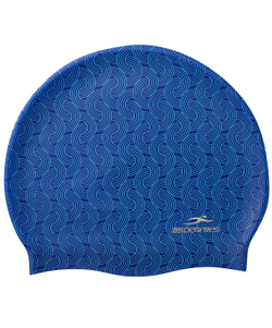 Шапочка для плавания Twist Blue, силикон