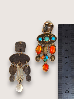 Серьги в стиле бохо и Древний Египет