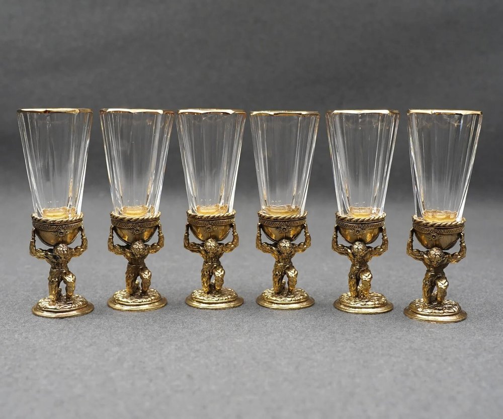 Подарочный набор лафитников "Атлант" 6 шт.