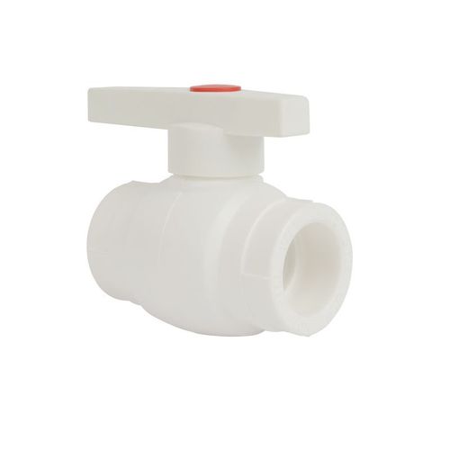 Кран шаровый полипропиленовый 32 мм полнопроходной TEBO