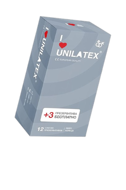 Ребристые презервативы Unilatex Ribbed