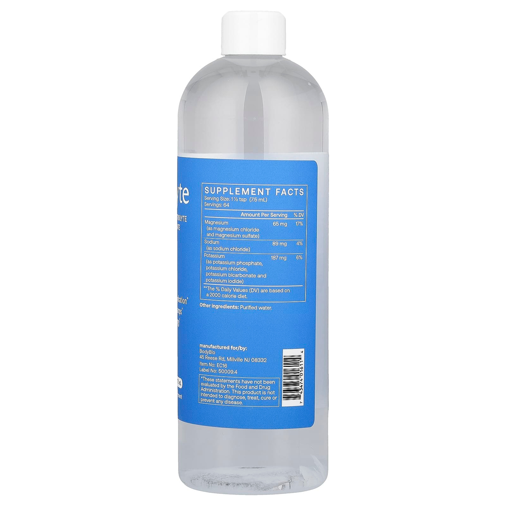 BodyBio, E-Lyte, 473 мл (16 жидк. унц.)