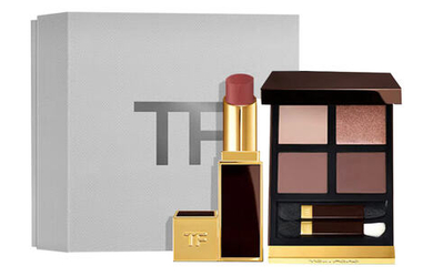 Набор декоративной косметики Tom Ford Dreamy Charm Quad Eye Shadow Box Makeup Sets Natural 9г+3.3г