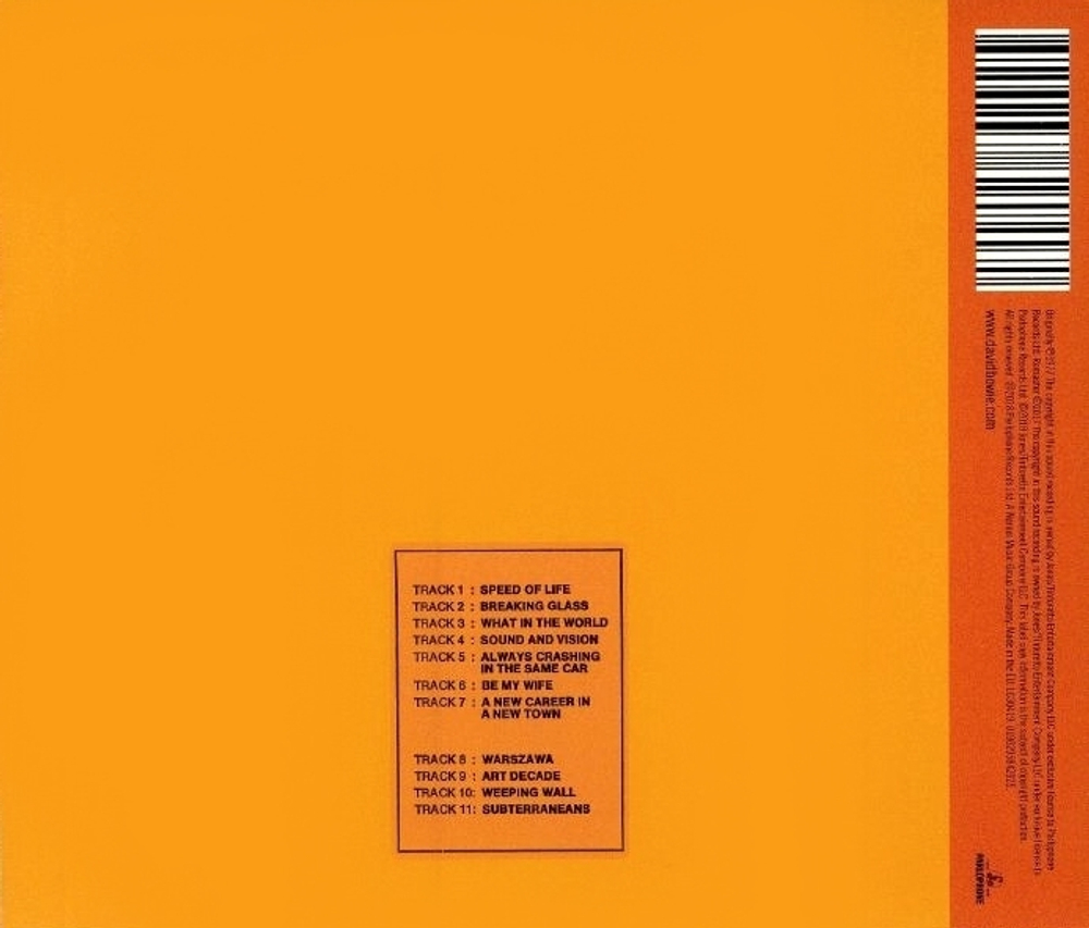 David Bowie / Low (CD)