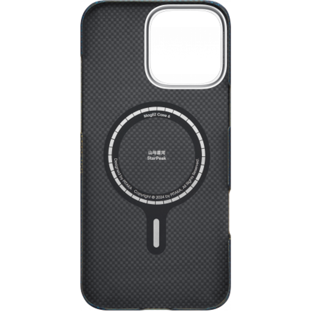 PITAKA StarPeak Tactile Woven Milky Way Galaxy case для iPhone 16 Pro Max