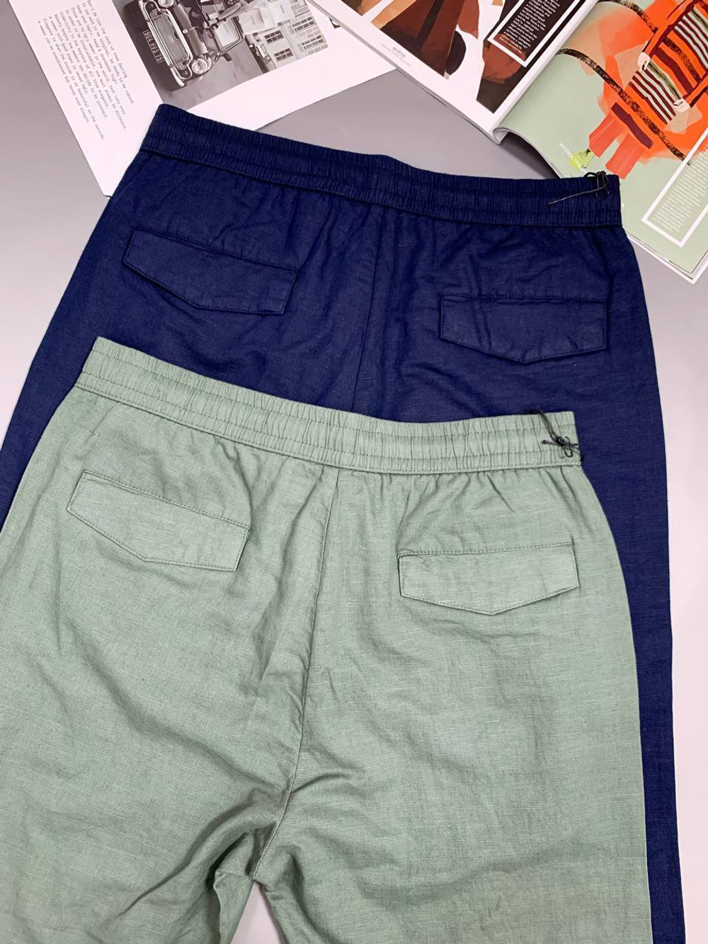 Льняные брюки Kiton