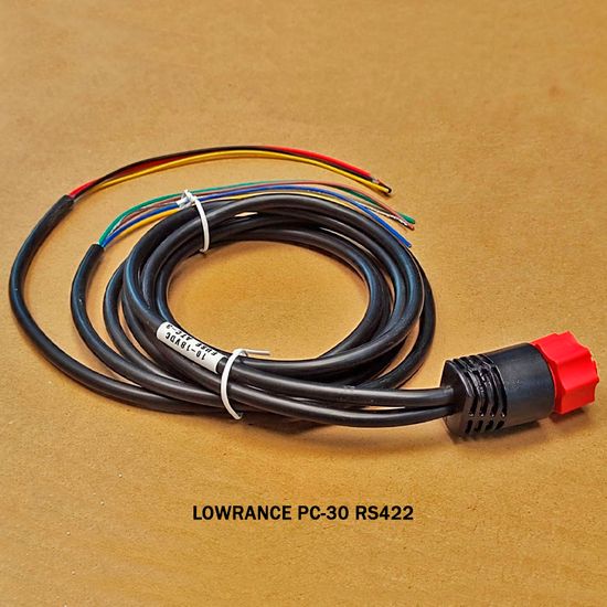 Кабель питания и передачи данных PC-30 RS422 для Lowrance HDS, Elite Ti / Ti2. Replacement 000-0127-49