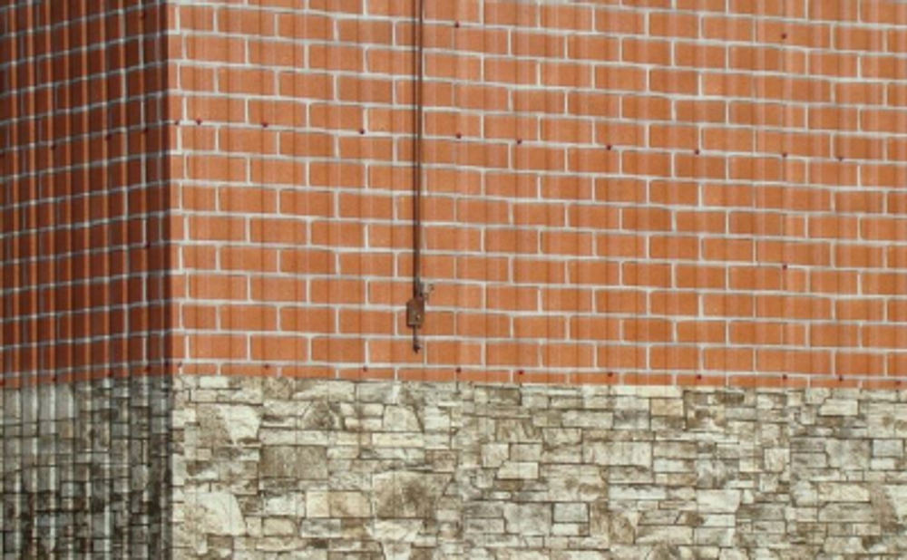 Профлист С-8 ECOSTEEL Кирпич глянц. 0,5 мм