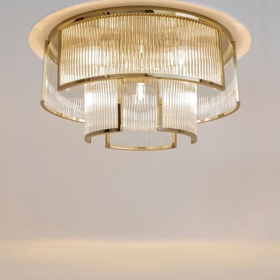Потолочная люстра Maytoni Frame MOD174CL-09G