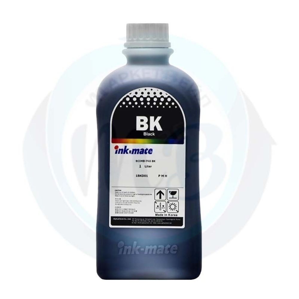 Чернила экосольвентные для Roland Soljet/MUTOH/Mimaki (1л, black) ECIM 540A Ink-Mate