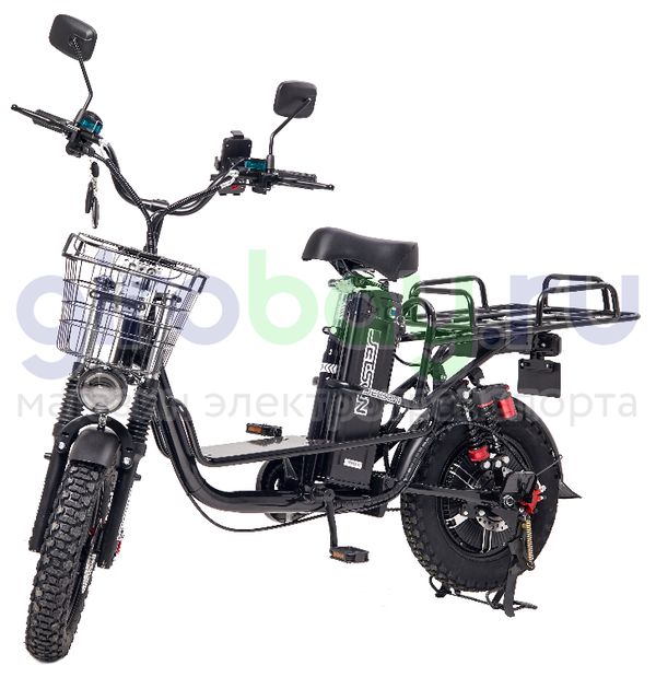 Электровелосипед Jetson Monster Pro Black 1200W (60V/21Ah) круглый дисплей фото №3