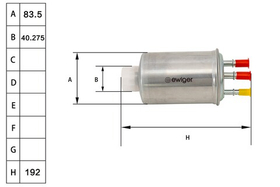 EWIGER - EW111060163-EWI - Fuel Filter