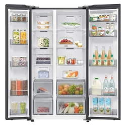Двухкамерный холодильник Samsung RS70F65Q1FWR