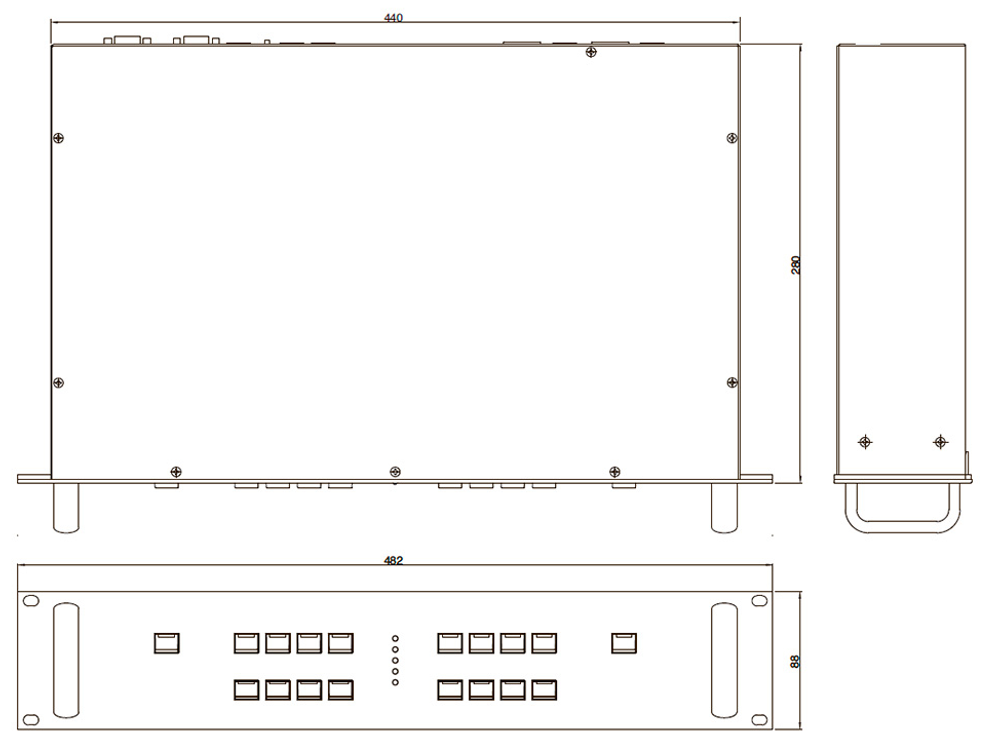ECS-6216P, Контроллер системы оповещения (Inter-M)