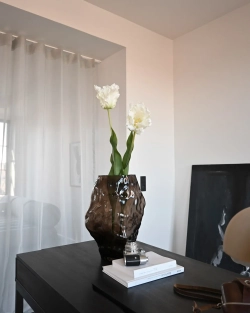 Ваза 101 Copenhagen Katachi Vase, Medio, Smoked Forest, дымчатый лес