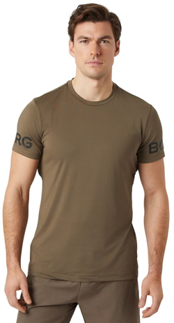 Мужская теннисная футболка Björn Borg T-Shirt - зеленый