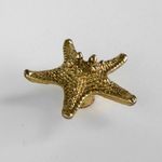 Ручка-кнопка MOS006 brass