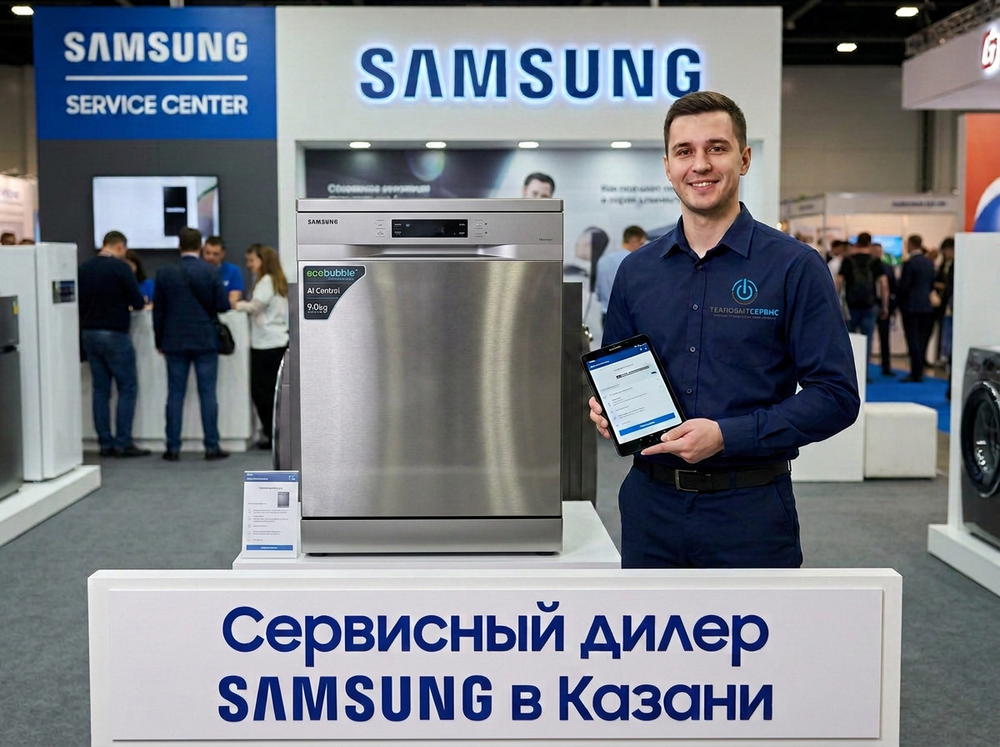Ремонт посудомоечной машины Samsung в Казани