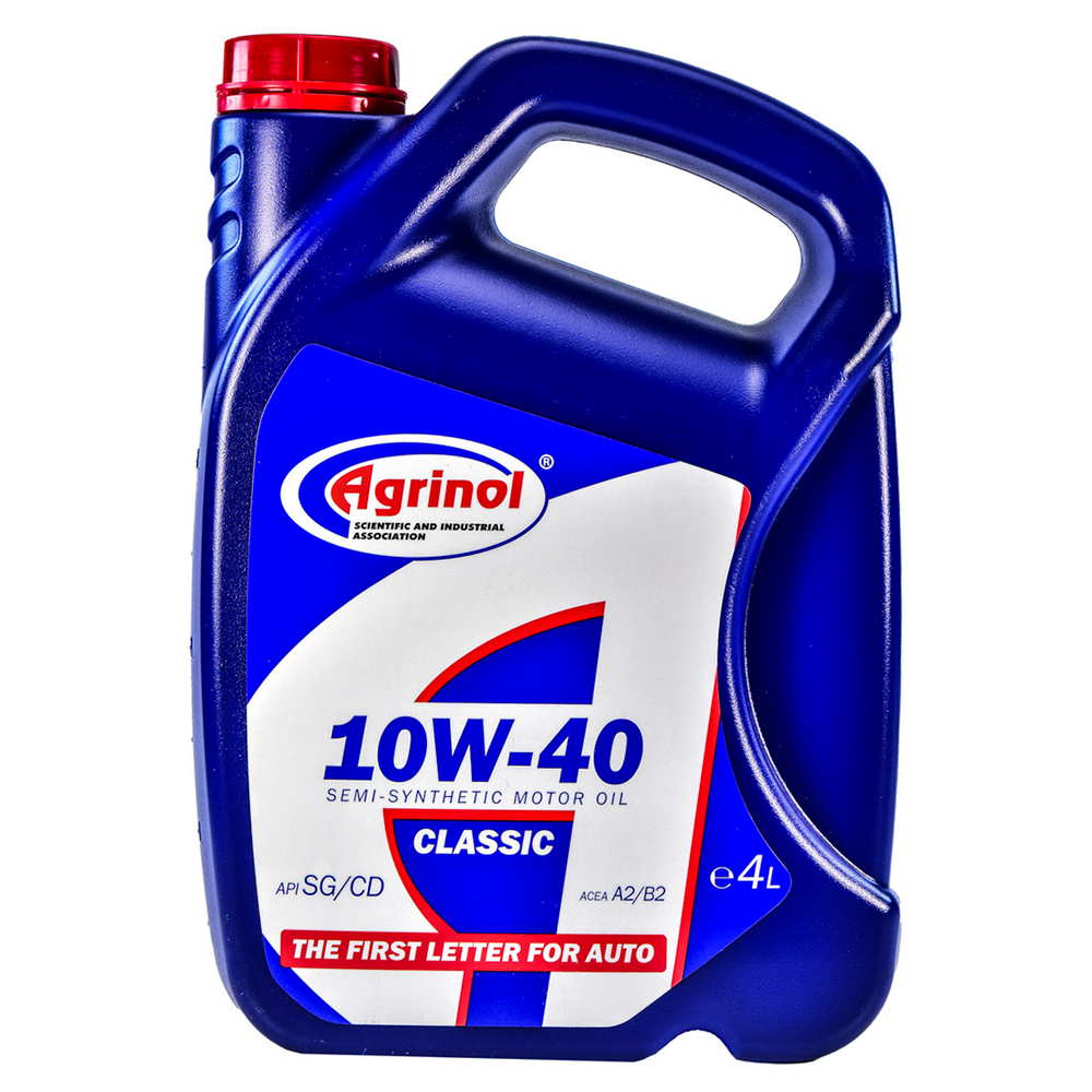 АГРИНОЛ CLASSIC 10W40 SG/CD 4л п/синт. (4)