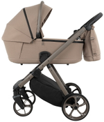 Детская коляска Pituso Sole 3 в 1 с автокреслом Santiso Pro Black PMPT/020 Truffle