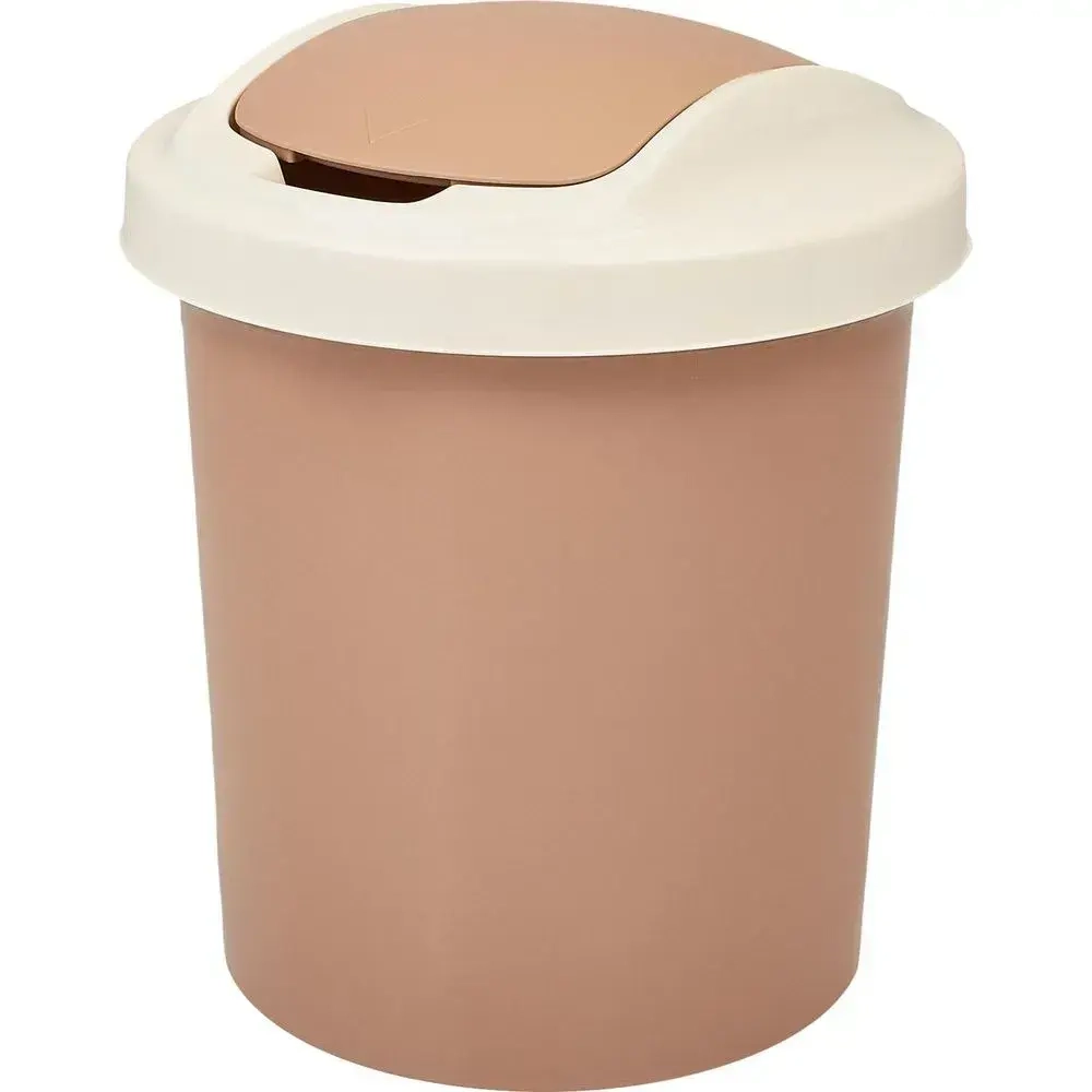 Контейнер для мусора Ориджинал 12 л кофейный (комплект 8 шт)