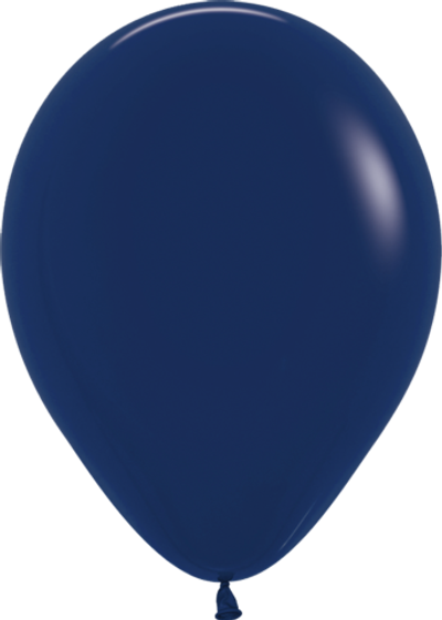 Латексный шар пастель темно-синий 12"