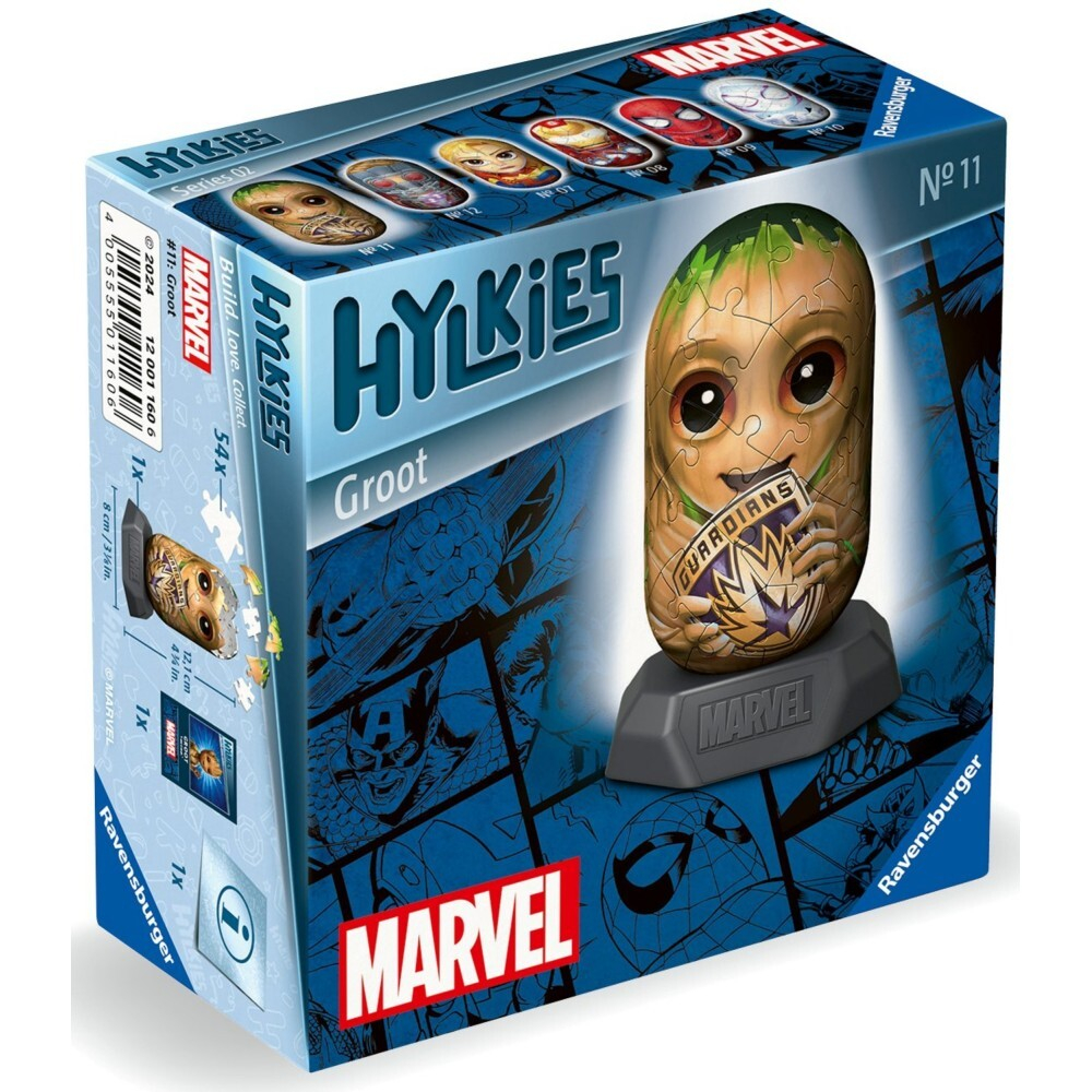 Ravensburger - 3D пазл Hylkies: Грут 54 элемента. 011606 / артикул   011606  / GTIN 4005555011606