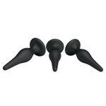 Набор из 3 силиконовых анальных пробок для начинающих Mini Anal Kit