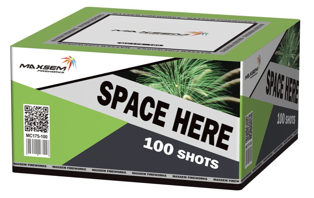 Батарея салютов "SPACE HARE"  100 залпов * 1.7"  1/1