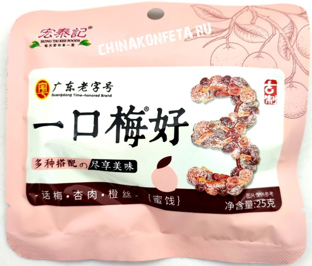 Конфеты с цукатами HONGTAIKEE FOODS