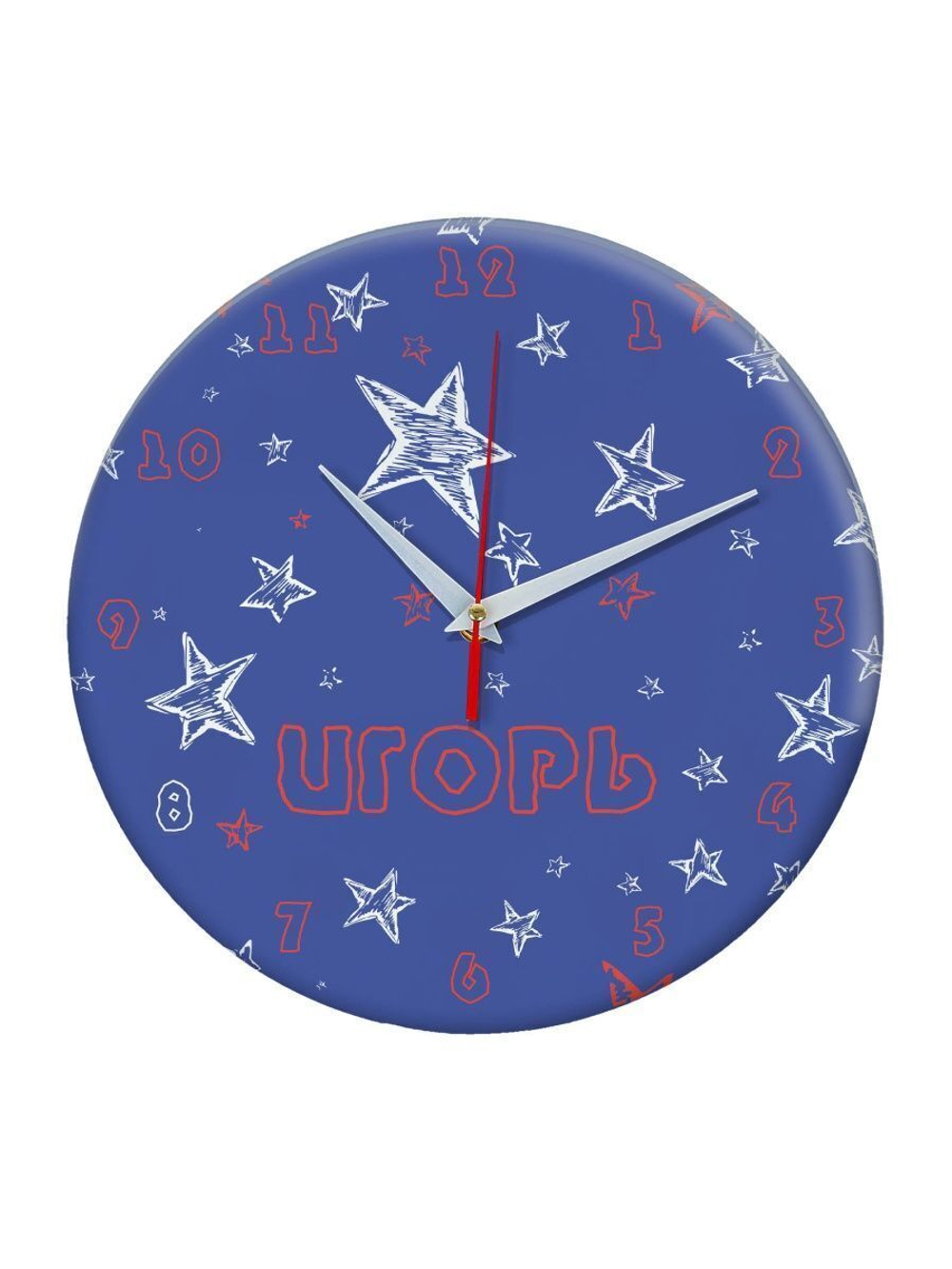 Часы подарок для Игоря Декор для дома, подарок