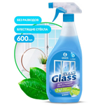Grass Clean Glass 600 мл. Спрей д/стёкл и зеркал. Голубая лагуна