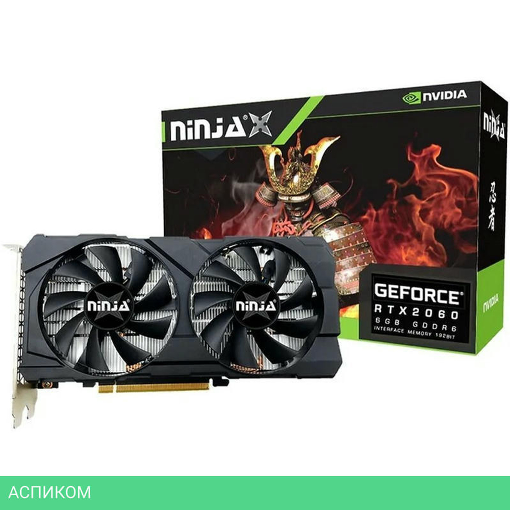 Видеокарта Sinotex Ninja RTX2060 6GB GDDR6 (NF206FG66F)