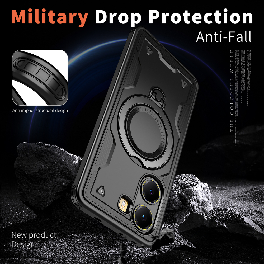 Чехол Magneto Case с кольцом для Poco X7 Pro 5G