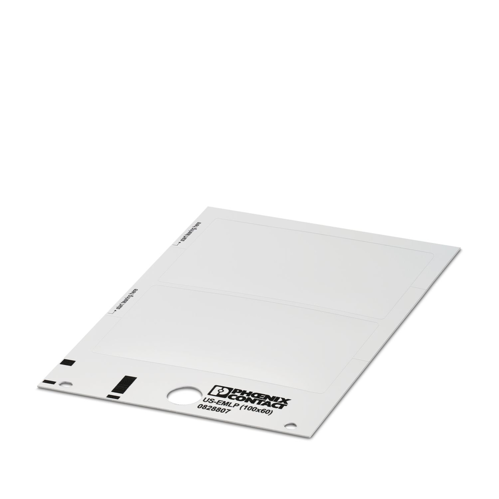 0828807 - US-EMLP (100X60) - Пластиковая табличка