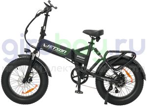 Электровелосипед Jetson GRIZZLY 1200w (48v15ah) - Чёрный фото №3