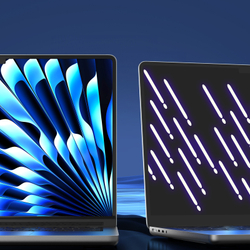 Защитная пленка анти-шпион для экрана ноутбука MacBook Air 13.6 от от Dux Ducis, серия Leno Series Privacy Film