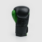 Боксерские перчатки Hardcore Training Premium Black\Green