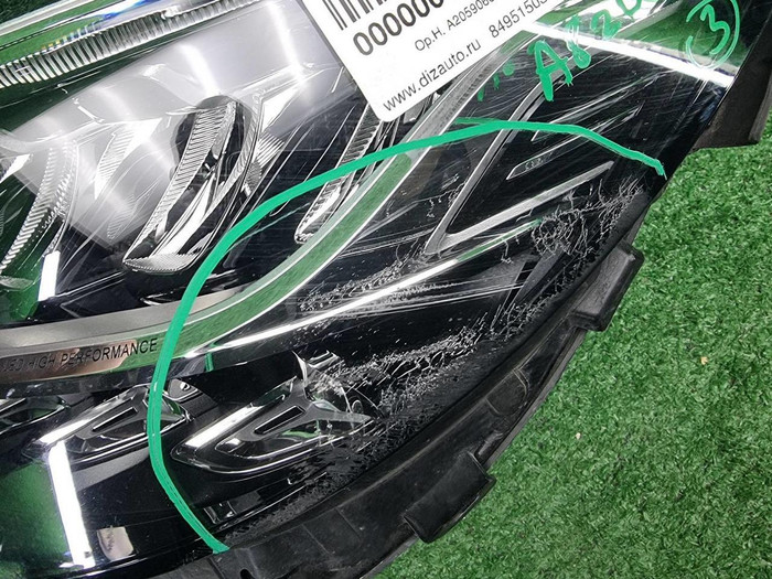 Фара левая Mercedes C w205 (2018-2023) LED