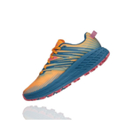 Кроссовки женские HOKA W SPEEDGOAT 4 Saffron / Provincial Blue