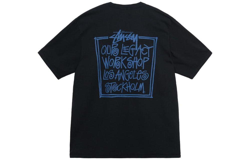 Футболки Stussy x OUR LEGACY SS23 DOT PIGMENT DYED TEE T, 3903835