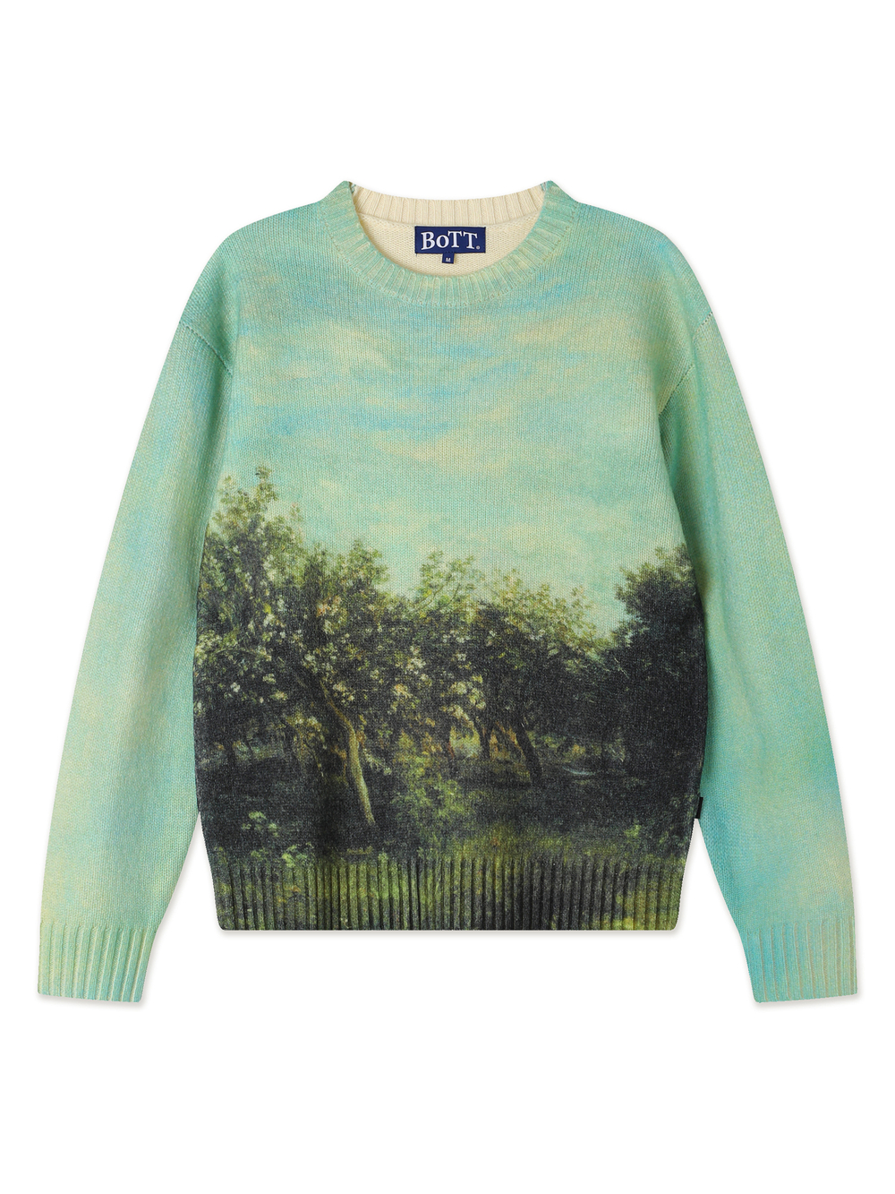 Мужской Свитер Apple Printed