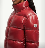Утеплённая куртка Abbadia Short из лакового нейлона с пухом от Moncler