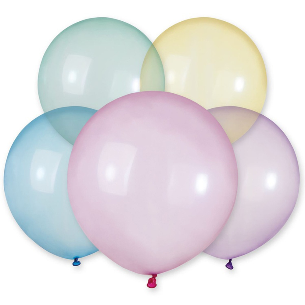 Шар латексный Радужный Кристалл 46 см (Ассорти)