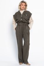 Жилет Лора (зеленый) Б15031-39М LT Collection